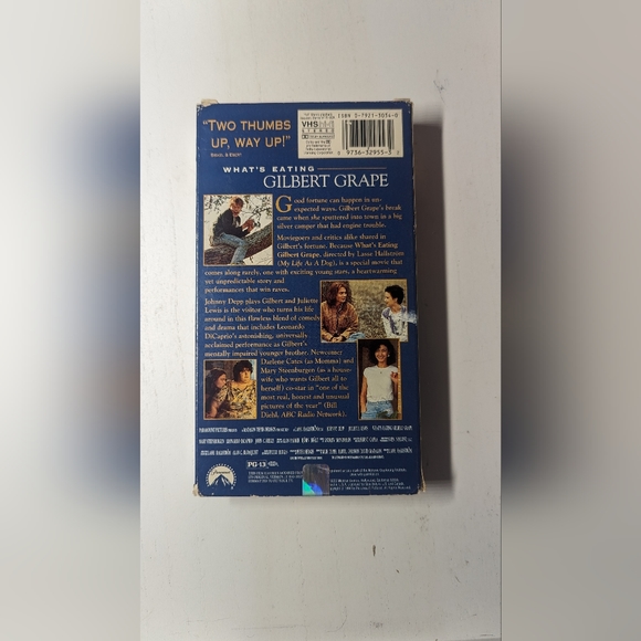 What's eating Gilbert Grape VHS - Picture 2 of 2